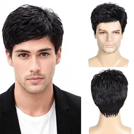 Men Short Hair Wig