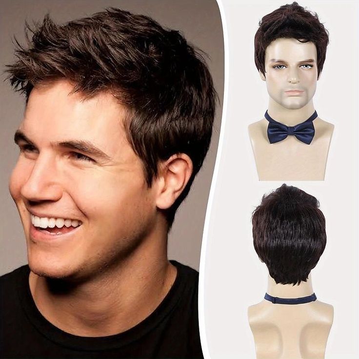 Men Short Hair Wig