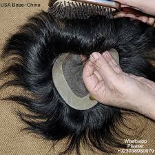 USA Fine Mono Hair System Hair Patch