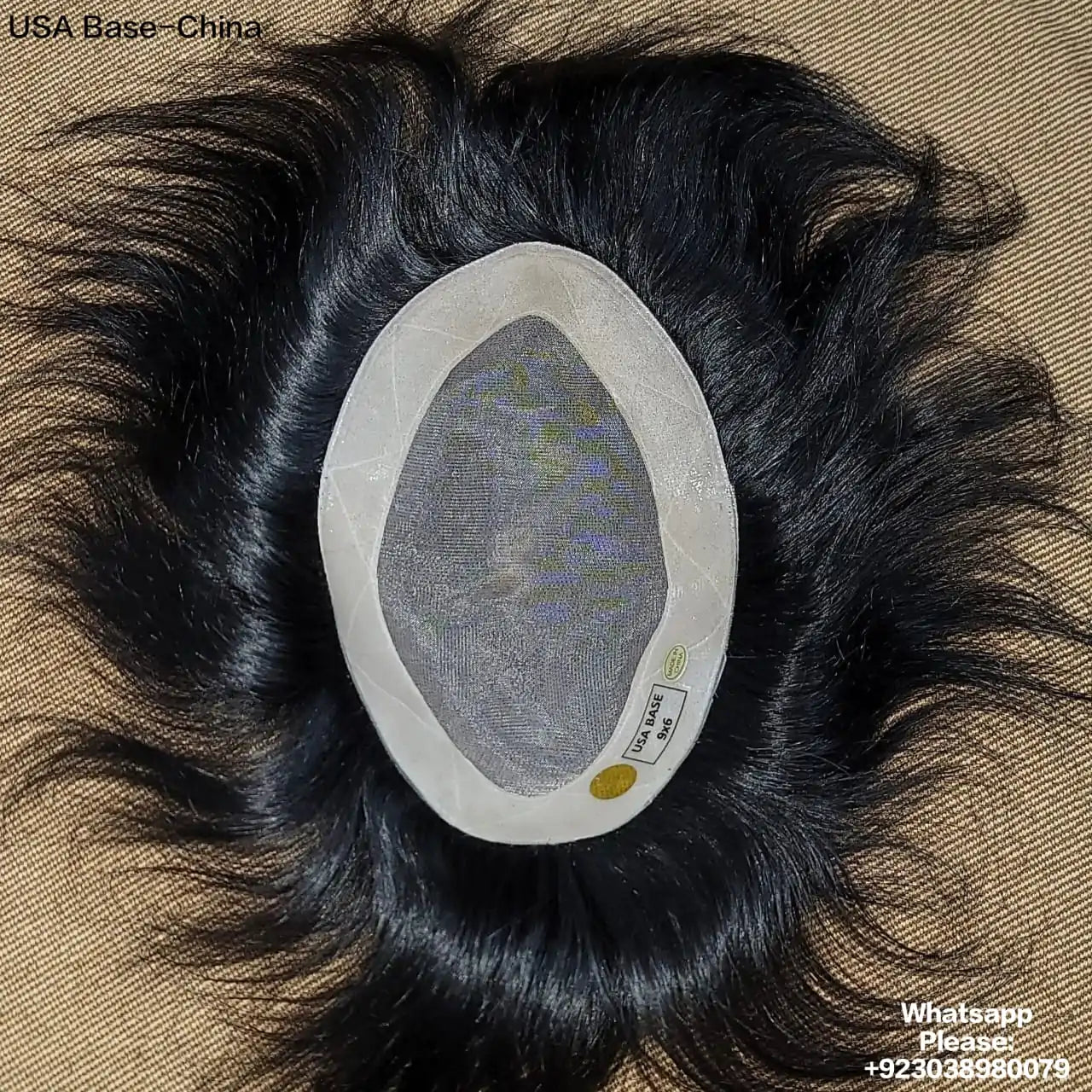 USA Fine Mono Hair System Hair Patch